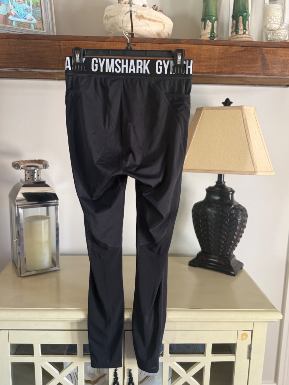 Gymshark Women's Black Training Leggings - Size Medium - Picture 2 of 5